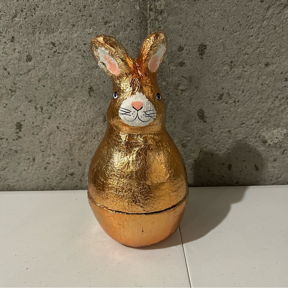 Foiled Bunny Container